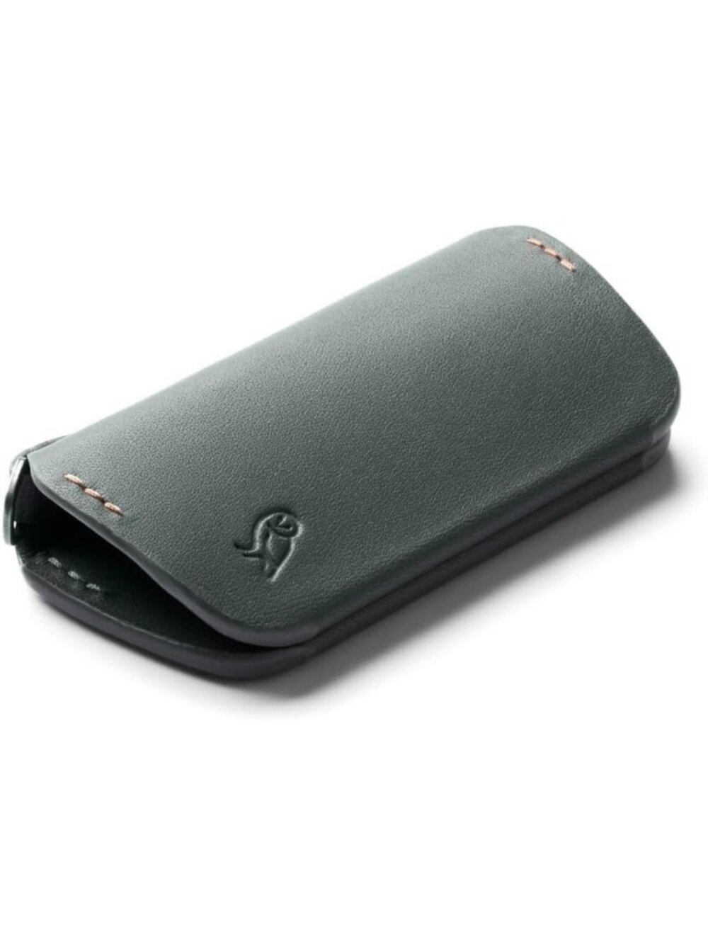 Leather Key Holder - Bellroy Key Cover Third Edition, Holds 2-4 Keys, Everglade